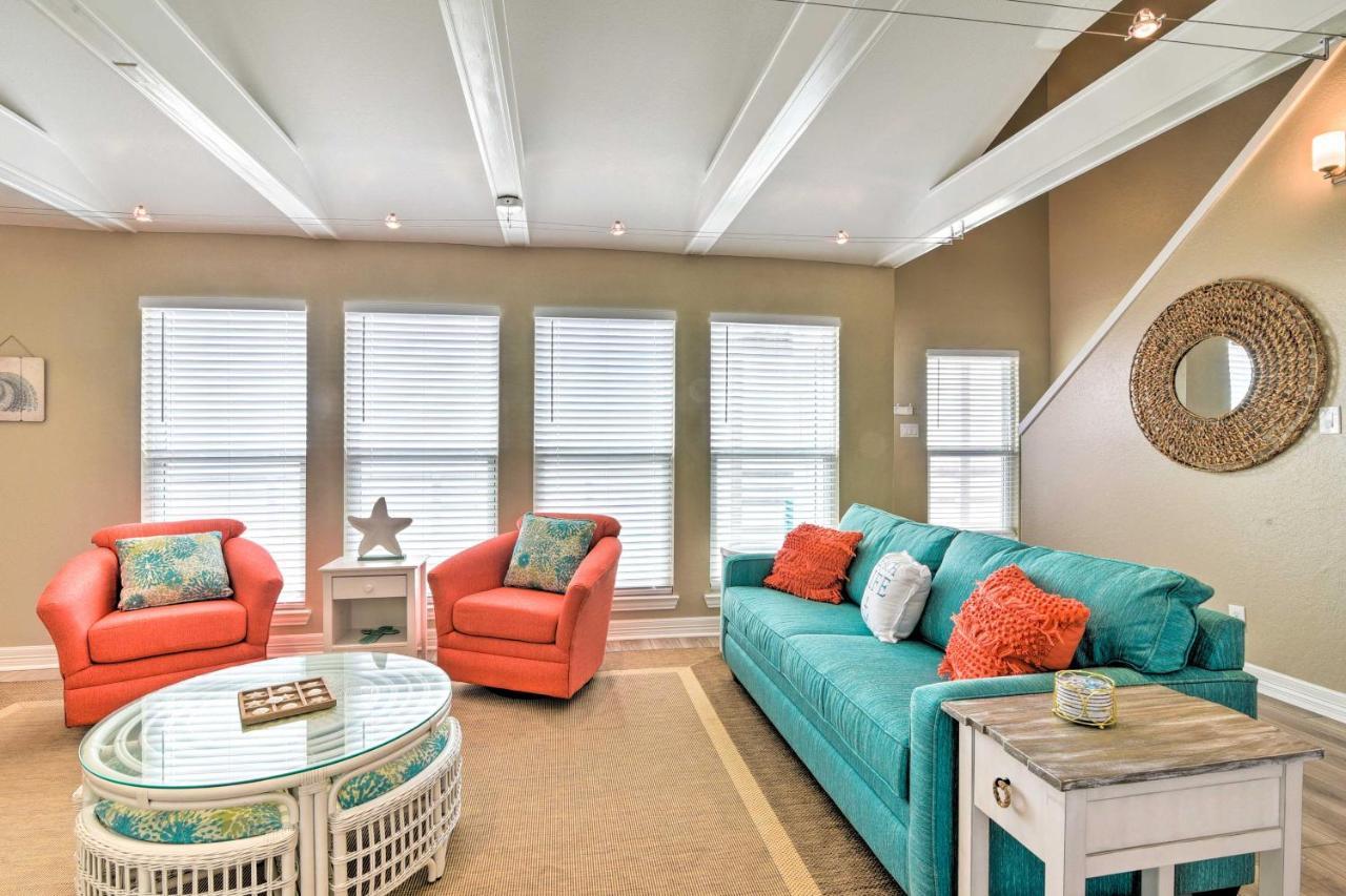 Beachfront Galveston Oasis Balconies, Ocean View! Екстериор снимка