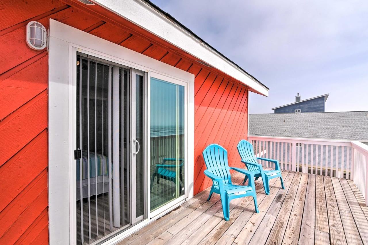 Beachfront Galveston Oasis Balconies, Ocean View! Екстериор снимка